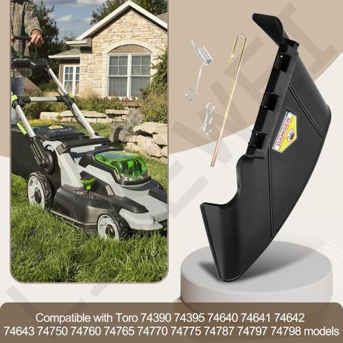 121-0739 Discharge Deflector Chute Compatible with Ex-Mark Toro Time-Cuter 74643 74750 74760 74395 7439074640 74641 74642 Lawn Mower