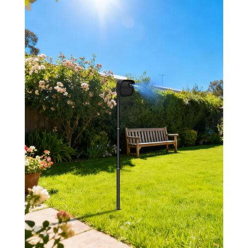 Camera Ground Stake Mount with Weatherproof Silicone Skin for Blink Outdoor 4 / 2K  (2025 Model), Adjustable Height Metal Spike Pole Mount