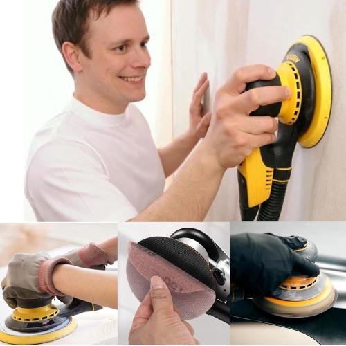 9 inch Mesh Abrasive Sanding Disc Dust Free Hook and Loop Mesh Sanding Paper Sheets 10 Pieces 80 Grit Sandpaper for Drywall Sander Wood Metal Car Polishing Grinding