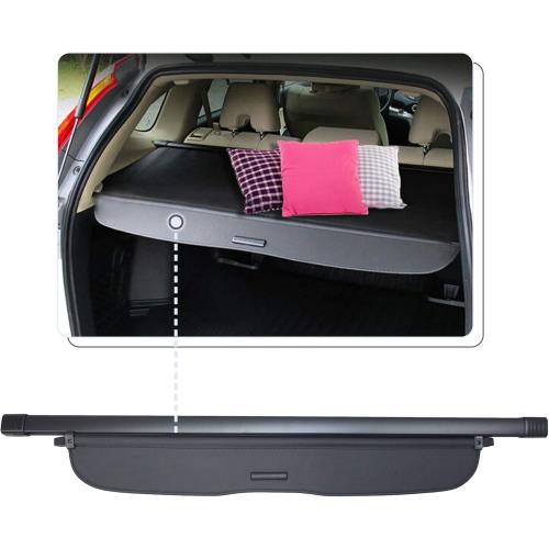 NewYall Rear Trunk Luggage Tonneau Retractable Cargo Cover Shade Shield for Honda CR-V 2012-2016