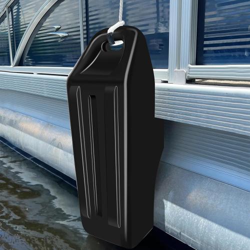 Pontoon Fenders Boat Bumpers for Docking Pontoon Boat ONLY,Customized Inflatable Fender Dock Bumper with Locking Recessed Groove&Grip Handle