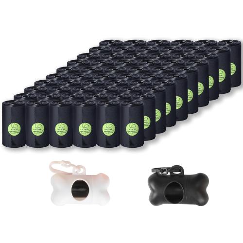 DREAM&GLAMOUR Dog Poop Bags,value pack,1200 Count Extra Thick and Strong Poop Bags for Dogs,60 Rolls,20 Doggy Bag Per Roll,Each Measures 9 x 13 Inches,Guaranteed Leak-Proof