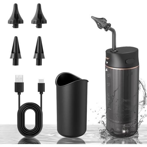 TopQuaFocus Ear Wax Removal, Electric Ear Cleaner with 3 Adjustable Modes, Safe and Effective Ear Cleaning Tool, Portable Water Powered Ear Cleaner, Electric Ear Cleaner Gifts for Women Men Mom Dad