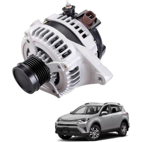 Alternator 12V 125A Compatible with 2013-2018 RAV4(AWD Only) L4 2.5L, 2015-2017 Toyota Camry L4 2.5L, Replace 104211-3541, 27060-0V170, 27060-36080