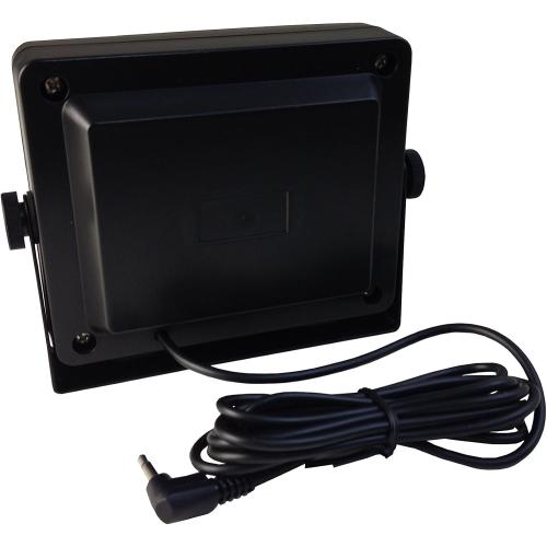 TW-08-L Type CB EXTENAL Speaker for Mobile Transceiver (CB Radio) with Swivel Bracket 10W 1.8M Cable with 3.5mm Mono L Type Plug Noise Filter Switch & Mute Switch (-8dB)
