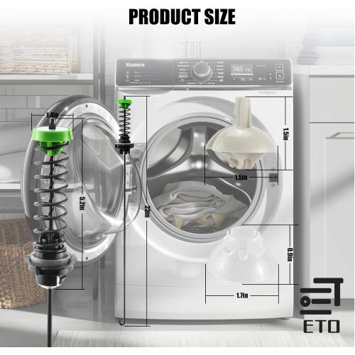 W11130362 Washer Suspension Rod Kit Compatible with Whirlpool Maytag Kenmore Washer WTW5000DW2 WTW5000DW3 WTW5000DW1 MVWX655DW1 MVWC565FW1, Replacement W10594080 W10735786 W10748956 W10780040