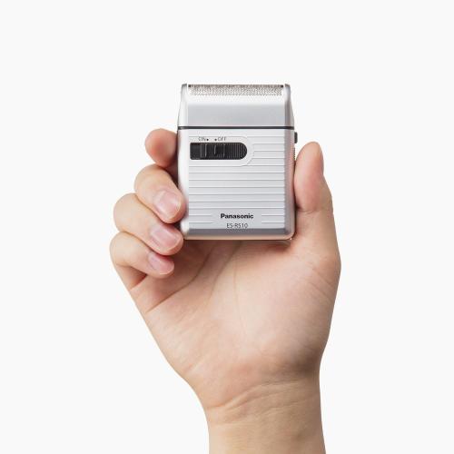 Panasonic Men's Shaver for Traveler ES-RS10-S Silver | DC3V (2 x AA Alkaline) (Japan Model)