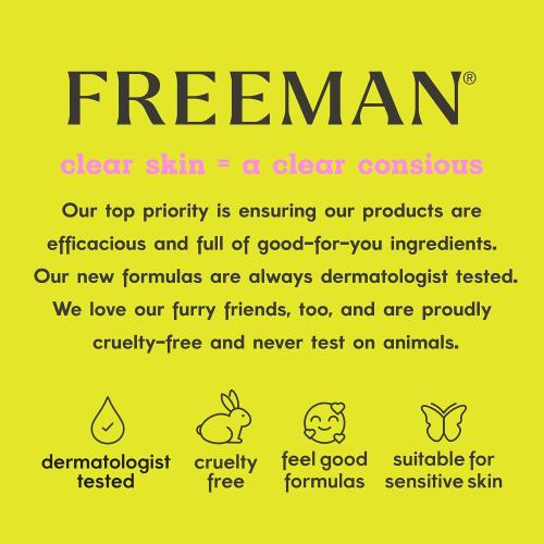 Freeman Exotic Blends Pore Clearing French Pink Clay Peel Off Facial Mask, 6 fl.oz./175 mL Tube