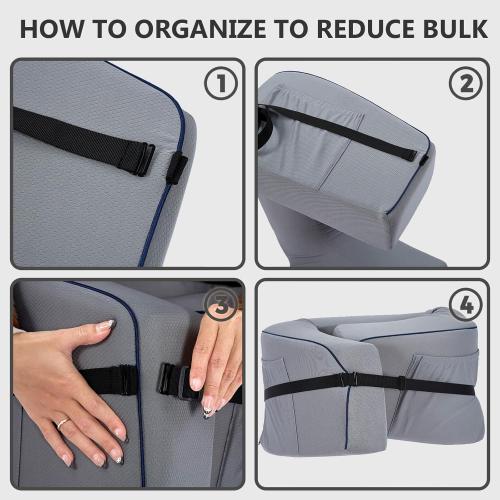 cooloo8 Reading Pillow, Ergonomic Lap Desk, Book Pillow for Reading in Bed, Arm Rest for Couch, Lap Pillow, Reading Cushion, Gaming Pillow, Arm Pillows for Adults