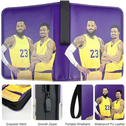 Bsketball Card Binder with Sleeves 400 Pocket, Sports Card binder Compatible with Football Card, Basketball Card, Hockey card, Soccer Card, Trading Card Binder for Boys and Girls