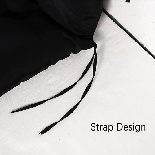 Bench Cushion with Backrest, Patio Replacement Swing Cushion with Ties, Non-Slip Seat Cushion Mat Seat Pad Cushion for Outdoor Garden Lounger,