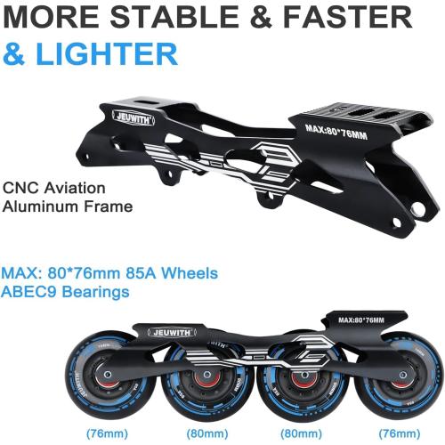 Inline Skates for Women Men, Outdoor Street Blades Roller Adult Male Female, Professional Fitness Roller Skates Blades for Unisex