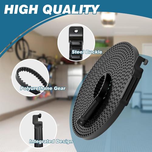 Upgrade 41A5250‑1 Belt for 8ft High Garage Door, 261 Garage Door Opener Belt Compatible with Chamberlain/Craftsman/LiftMaster/Sentex/Whisper Garage Door Opener, Model WD822KD