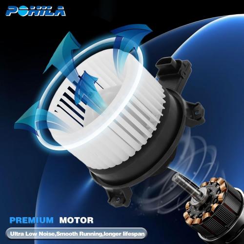 HVAC Heater Blower Motor with Fan Cage Replacement for Honda CR-V 2017 2018 2019 2020 2021 2022 2023,Honda Odyssey 2018-2023, Replace# 79310TLAA51, PM4818,79310THRA41