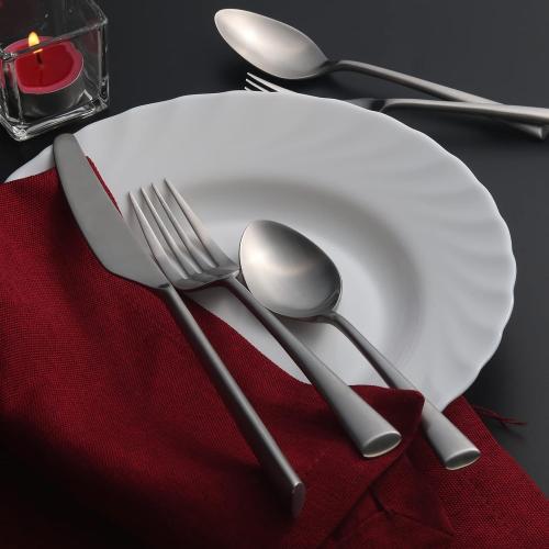 20-Piece Forged Stainless Steel Flatware Set Cutlery Set,Service for 4,Dishwasher Safe…