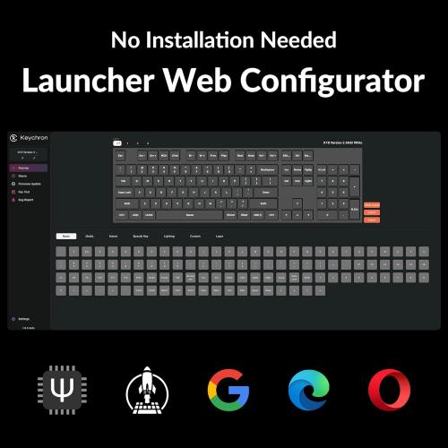 Black Keychron K10 Version 2 Full Size 104 Keys Bluetooth Wireless Mechanical Gaming Keyboard for Mac Windows with Keychron Super Brown Switch White LED Backlight/USB C Wired Computer Keyboard