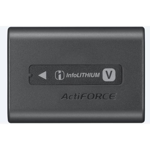Sony NPFV50A V-Series Rechargeable Battery Pack Digital Camera Battery, Gray