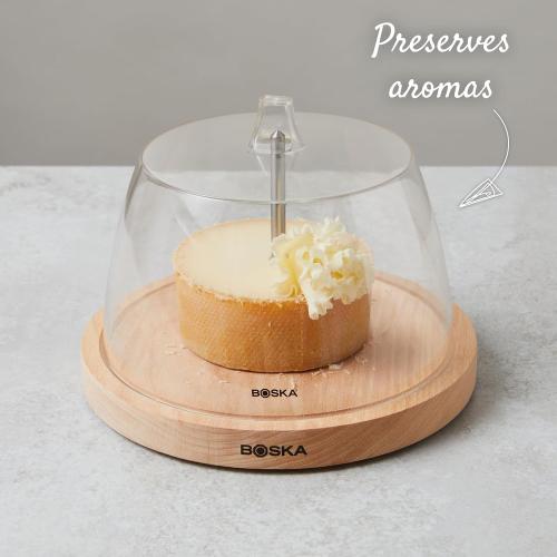 Boska Cheese Curler Amigo Stainless Steel - Best for Tête de Moine or Girolle - Multifunctional Rust-Proof Shredder - Manual Handheld Flaker - 10 Year Warranty