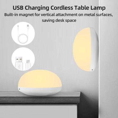 Baby Night Light,Touch Control for Baby Nursery with Remote and Timer - Rechargeable and Portable for Breastfeeding,Dimmable Nursery Light with 2 Color Modes