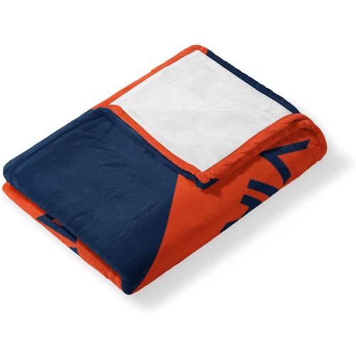 Northwest NCAA Silk Touch Throw Blanket, Ultra Soft Plush Polyester, Lightweight Warm Decorative Fan Gift, 46 x 60 in