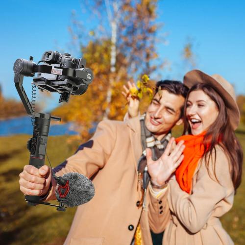 BOYA MM1 Universal Camera Microphone Super-Cardioid Shotgun Microphone with Shock Mount for Camera, Consumer, Camcorder iPhone, Android Smartphones