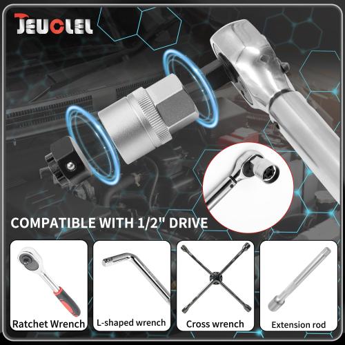 22PCS Wheel Locking Nut Key Kit Compatible with BMW Series