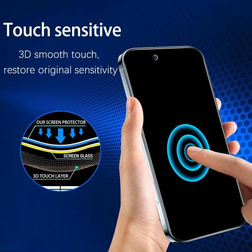 MAYtobe 2-Pack Privacy Screen Protector for iPhone Air Tempered Glass