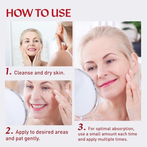 Instant Eye & Face Lift Cream: Rapid Under Eye Bags,Wrinkles, Dark Circles, Puffiness Remover for Women and Men in 60 Seconds - Wrinkle Filler 0.67oz - Temporary Firming & Tightening Treatment -