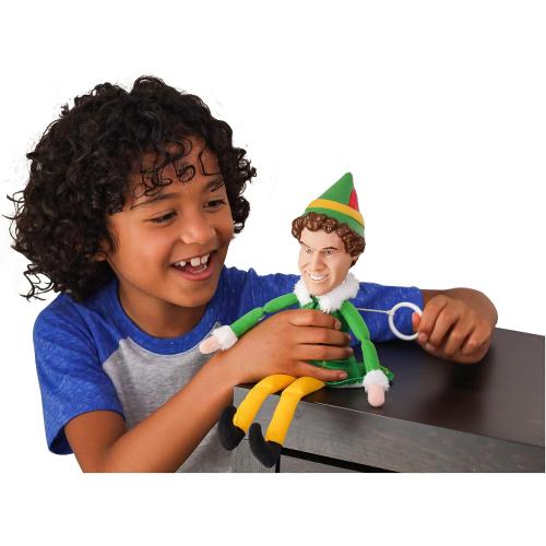 Jakks Holiday Elf Buddy The Elf Talking Plush with 15 Phrases Approximately 12-Inches in Height