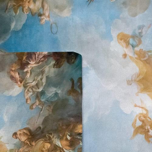 Sanzugh Retro Renaissance Tapestry, Vintage Greek Mythology Painting Art Ceiling Tapestries Wall Hanging for Bedroom College Dorm Living Room Office Decor 60X40, Unique Baroque Angel Poster Blanket