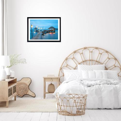 12x16 Picture Frame Set of 2 Black with 10x14 Mat for 30 x 40cm Diamond Art Painting, Display Photo 10x14 with Mat or 12 x 16 Without Mat, Wall Hanging Large Frame, 2 Pack, Black
