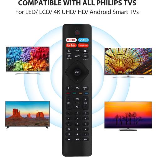 Universal for Philips TV Remote Replacement, for All Philips Smart TVs