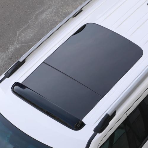 Goodyear Shatterproof Sunroof Wind Deflector 37.8, Tinted Sun and Moonroof Visor for Deflecting Noise, Rain, and Windy Weather, Car Accessories, Sun Shade Light Tint - GY004900