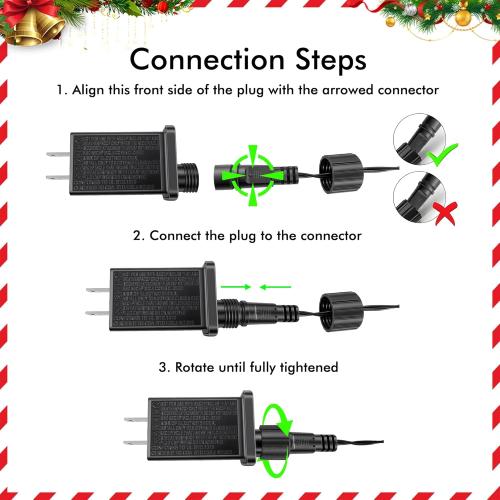 Christmas Projector Lights Outdoor, BINKBANG Red & Green Christmas Light Projector with Remote & Timer, IP65 Waterproof Outdoor Holiday Decoration Light for Party, Yard & Patio