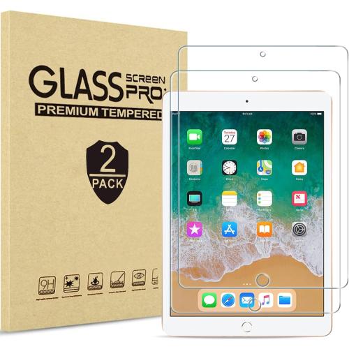ProCase 2 Pack Screen Protector for iPad 6th/5th/ Air 2/Air 1/ iPad Pro 9.7