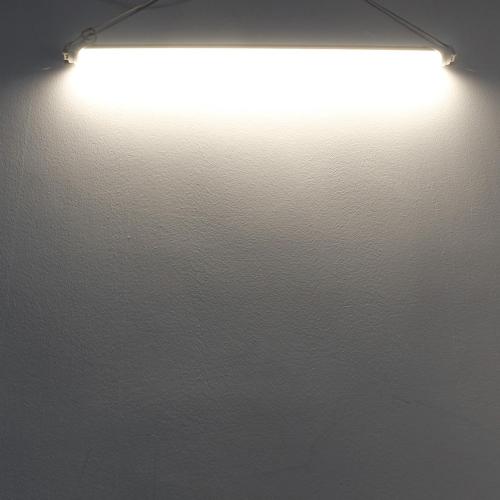 LightingWill LED T8 Light Tube 2FT, Natural White 4000K, Dual-End Powered Ballast Bypass, 1000Lumens 10W (24W Fluorescent Equivalent), Frosted Cover, AC85-265V Lighting Tube Fixtures, 4 Pack