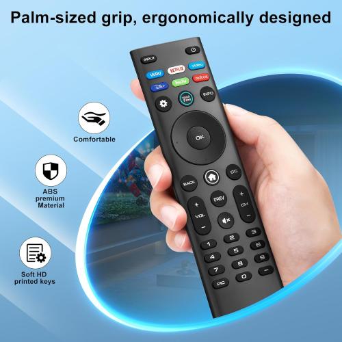 for VIZIO-Smart-TV-Remote-Replacement,Universal control XRT140 for VIZIO All LED LCD HD 4K UHD HDR Smart TVs