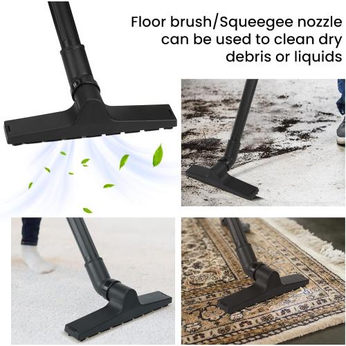 LIGO Shop Vacuum Wet and Dry, 4 Gallon Shop Vac with Accessories, Staninless Steel Tank, 4HP, for Workshop, Garage, Home and Car Vacuum Cleaner ‼️has mild scratches ‼️