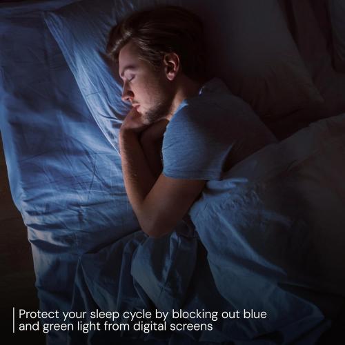 livho Gaming Blue Light Blocking Glasses for Better Sleep, Premium Night Driving, Computer Blockers for Man & Woman