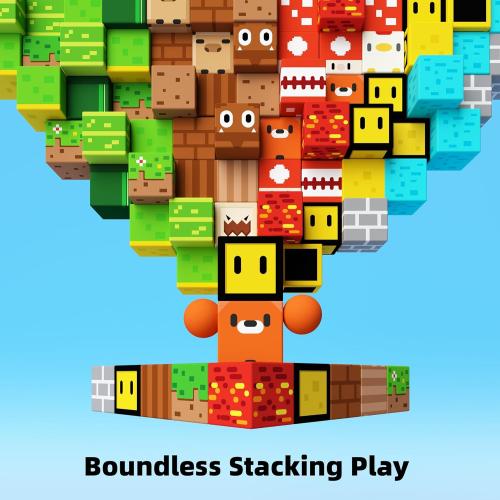 1 Multi GobiDex Magnetic Blocks Kids Building Toys for Boys Girls 3 , Game-Based Build MagWonder with Magnet Construction Toys, Upgraded STEM Sensory Gift for Birthday (1 inch)