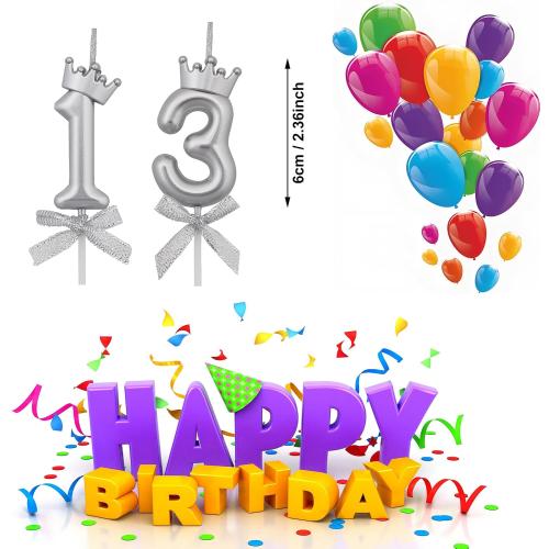 13 Birthday Candle Smokeless 13th Birthday Candle