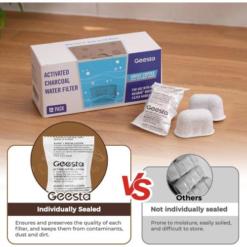 Premium 11-Pack Replacement Charcoal Water Filters for Keurig Coffee Machine