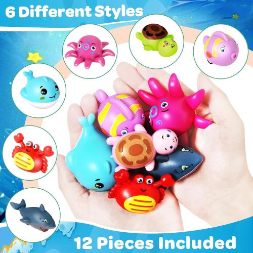 12 Pcs Pull Back Cars for Toddlers 1-3, Animal Pull Back Racing Cars, Bulk Mini Car Toys fors Boys Girls , Party Favors Treasure Box Toys Small Cars Bulk Prizes Easter Basket Stuffers Gift for Kids