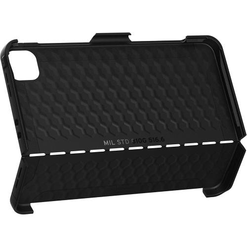 URBAN ARMOR GEAR UAG iPad Pro 12.9-inch (4th Gen, 2020) Case Slim Heavy-Duty Tough Military Drop Tested Rugged Protective Cover with Apple Pencil Holder (Requires Smart Keyboard Folio), Scout Black