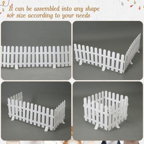 19.7 Tall Short Dog Gate, Adjustable Puppy Gate with Support Feet, Step Over Dog Fence Freestanding Pet Barrier Expands Up to 78.7 Wide for Doorways Stairs Hallways
