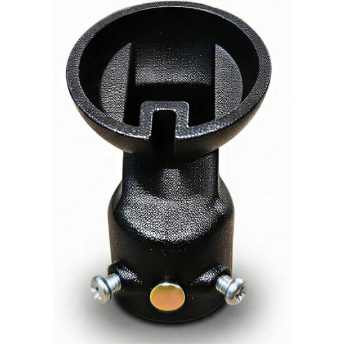 Sloped Ceiling Fan Adapter for Sloped & Vaulted Ceilings up to 45° Ceiling Fan Bracket Mount Kit,Ceiling Fan Mounting Bracket (Black)