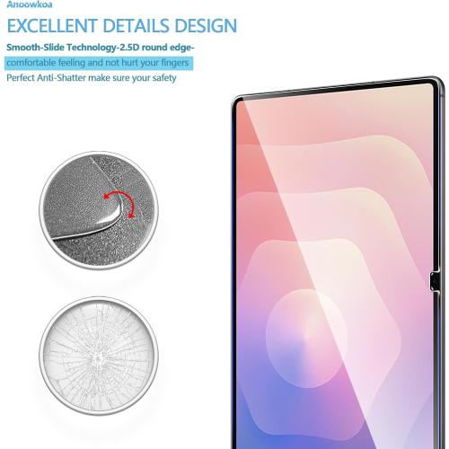 2 Pack for Samsung Galaxy Tab S11 Ultra/Tab S10 Ultra/Tab S9 Ultra/14.6 Inch Screen Protector.Tempered Glass Tablet film.9H Hardness.Anti-Fingerprint No Bubbles High Definition.Full Coverage.Easy Installation
