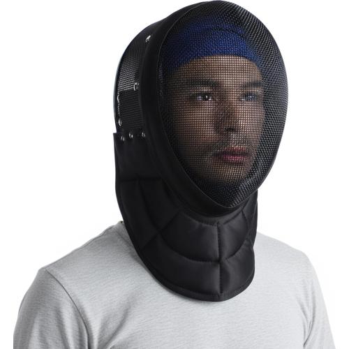 Fencing Coach Mask Mental Fencing Protective Gear Comfortable Safe Helmet for Training Sword Sparring Coaches, Black