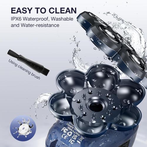 Head Shavers for Bald Men: 5-in-1 Electric Razor - Waterproof Wet Dry Shaving - Professional Grooming Kit for Balder