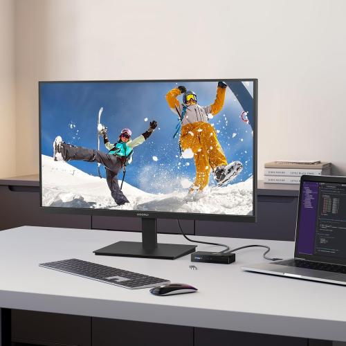 Size 27 KOORUI 27 Inch QHD (2560x1440) IPS Ultra-Thin Computer Gaming Monitor, 100Hz Refresh Rate, DCI-P3 95%, FreeSync & G-Sync, 1ms MPRT, VESA 100x100mm, Tilt Adjustable for Game and Work